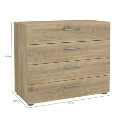 Cassettiera Droff, 40x80 h68 cm,<Dmora Sale