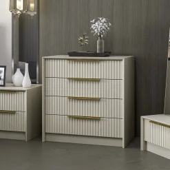 Cassettiera Fanoos, 72x45 h77 cm,<Dmora Best