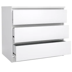 Cassettiera Kajiki, 50x77 h68 cm, Bianco<Dmora Hot