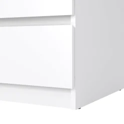 Cassettiera Kajiki, 50x77 h68 cm, Bianco<Dmora Hot