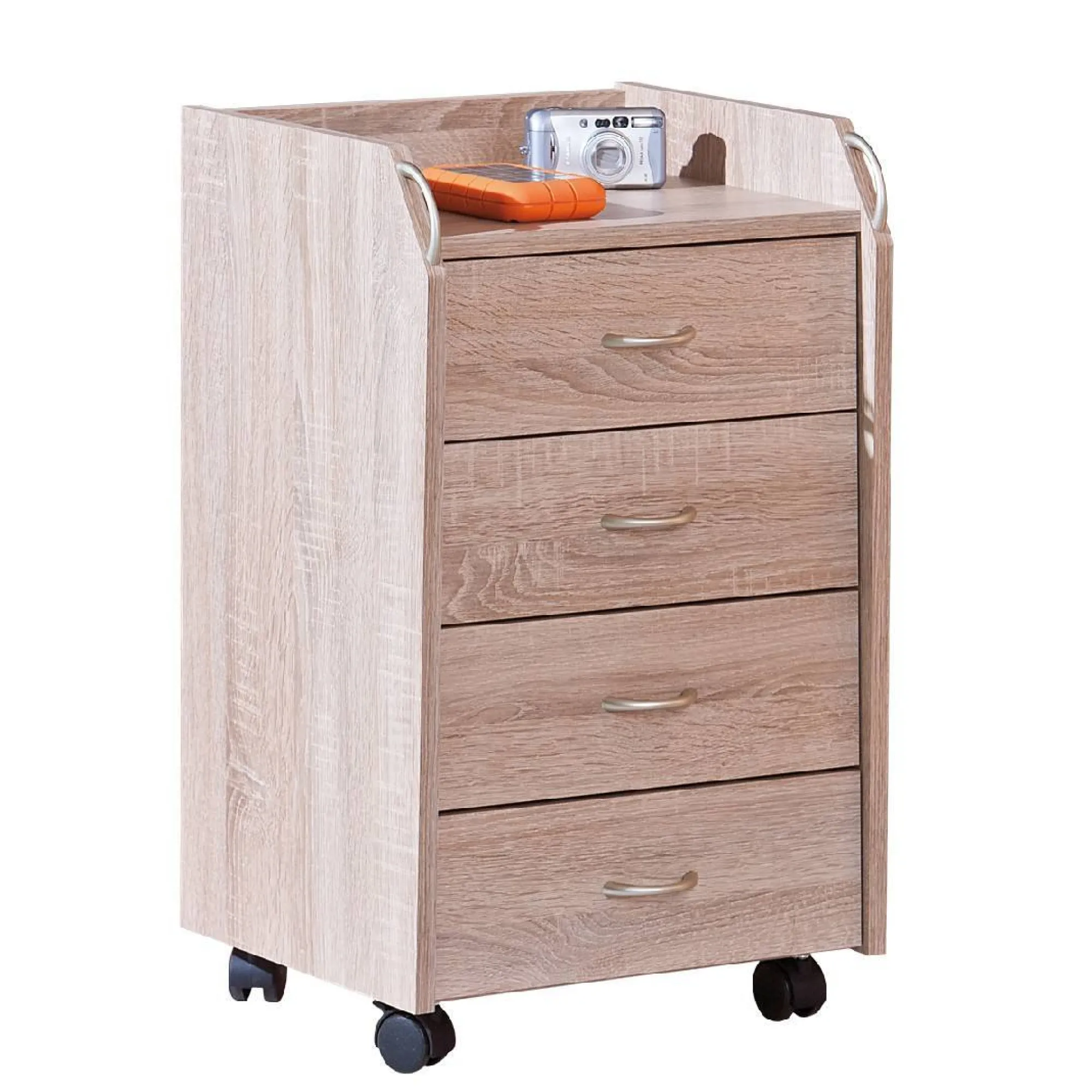 Cassettiera Kiel, Settimino multiuso, Comò camera da letto, Mobile con cassetti, 40x36 h65 cm,<Dmora Cheap
