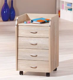Cassettiera Kiel, Settimino multiuso, Comò camera da letto, Mobile con cassetti, 40x36 h65 cm,<Dmora Cheap