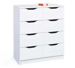 Cassettiera Mainz, Settimino multiuso, Comò camera da letto, Mobile con cassetti, 91x80 h40 cm,<Dmora Shop