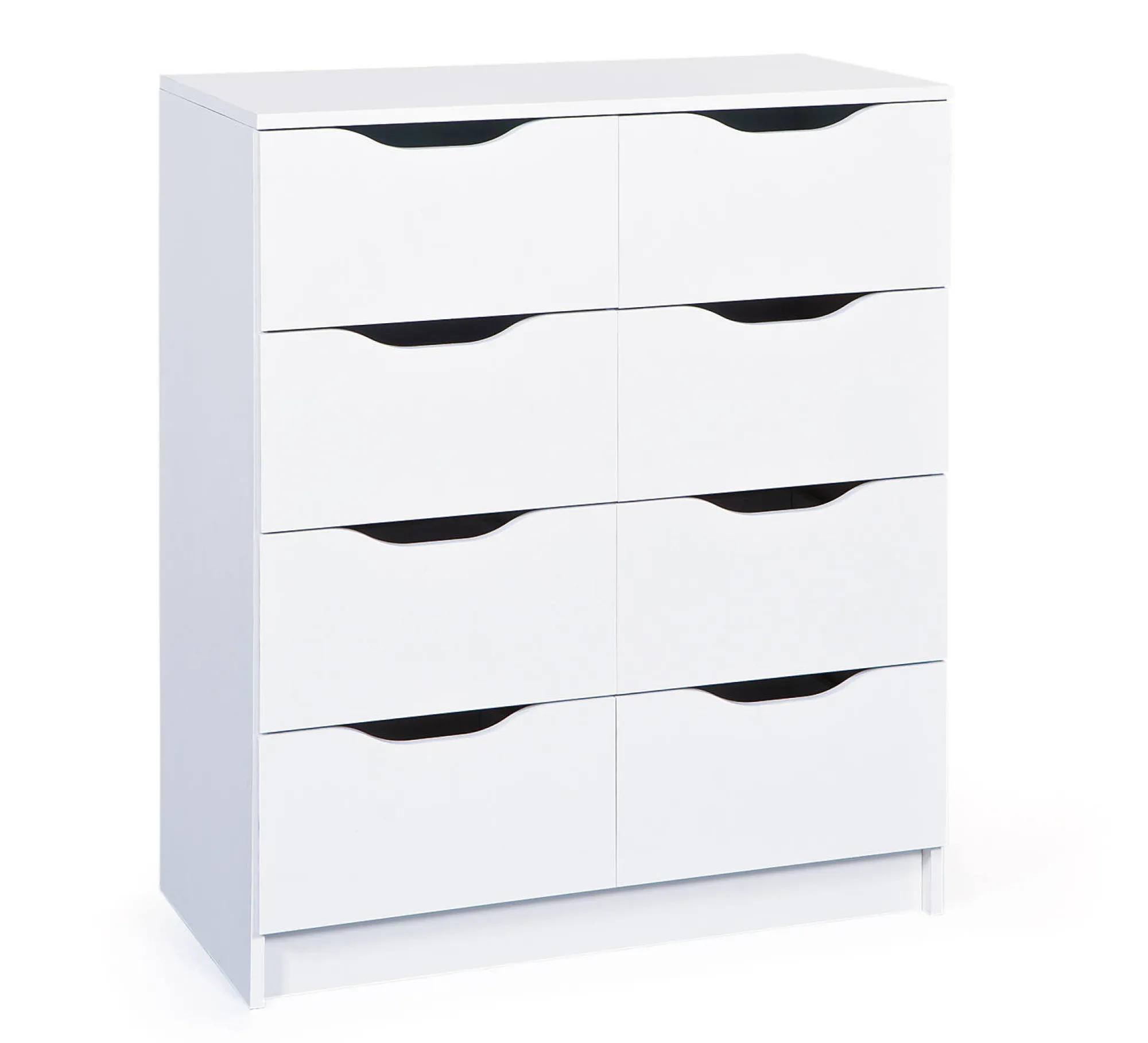 Cassettiera Mainz, Settimino multiuso, Comò camera da letto, Mobile con cassetti, 91x80 h40 cm,<Dmora Hot