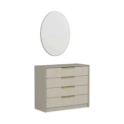 Cassettiera Nepartak, 100x45 h85 cm,<Dmora Cheap