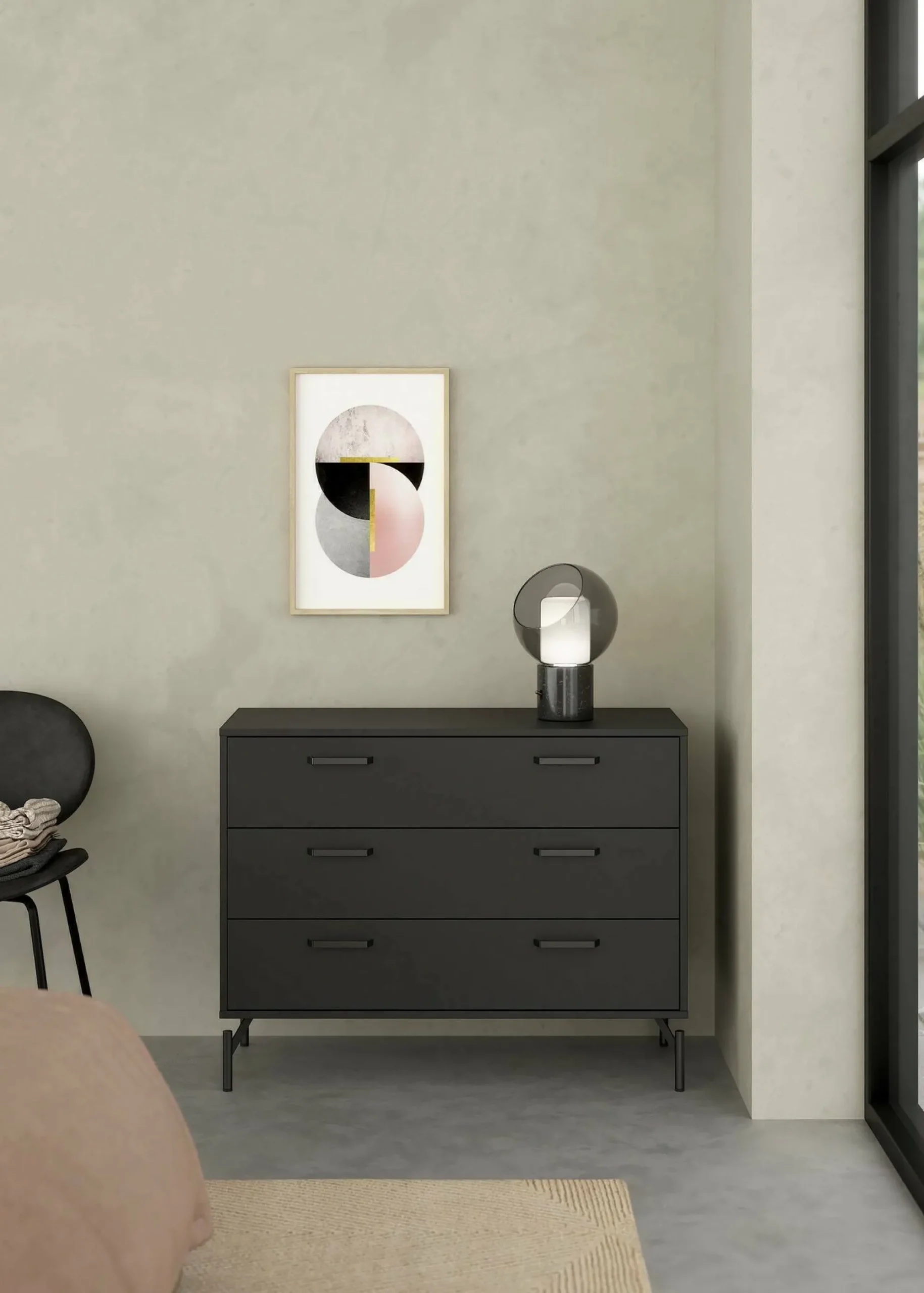 Cassettiera Theodule, 40x99 h77 cm,<Dmora Best Sale