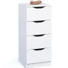Cassettiera Wuppertal, Settimino multiuso, Comò camera da letto, Mobile con cassetti, 92x40 h40 cm,<Dmora Hot