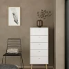 Cassettiera Yaounde, 39x50 h120 cm,<Dmora Hot