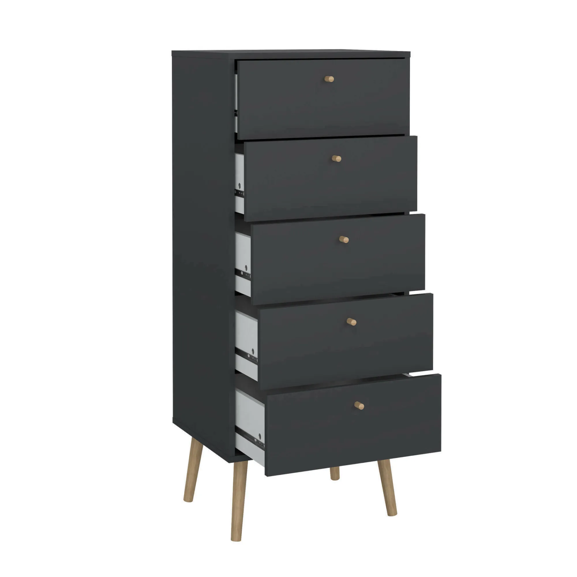 Cassettiera Yaounde, 39x50 h120 cm,<Dmora Shop