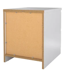 Comodino Daiki, 50x40 h50 cm, Bianco<Dmora Clearance