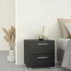 Comodino Fedora, 40x40 h42 cm,<Dmora Discount