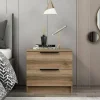Comodino Iune, 54x47 h40 cm,<Dmora Cheap