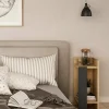 Comodino Lepre, 25x27h60 cm, Quercia e Antracite<Dmora Hot