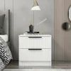 Comodino Meranti, 50x40 h47 cm,<Dmora Discount