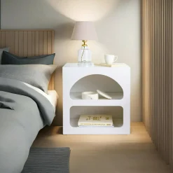 Comodino Nara, 50x38h50 cm,<Dmora Outlet