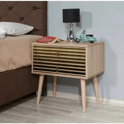 Comodino Ompong, 60x40h61 cm,<Dmora Cheap