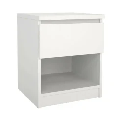 Comodino Scolastica, 40x40 h50 cm, Bianco<Dmora Fashion
