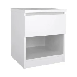 Comodino Scolastica, 40x40 h50 cm, Bianco<Dmora Best