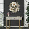 Consolle Abstraktes , 100x40 h75 cm, Crema e Bianco<Dmora Discount
