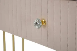 Consolle Abstraktes , 100x40 h75 cm, Rosa e Bianco<Dmora Flash Sale