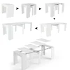 Consolle allungabile Ananda, 90/237x51h78 cm, opaco<Dmora Best
