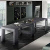 Consolle allungabile Anello, cm 51/300x90h77,<Dmora Best