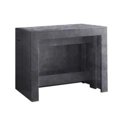 Consolle allungabile Anello, cm 51/300x90h77,<Dmora Best