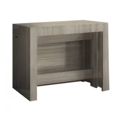 Consolle allungabile Anello, cm 51/300x90h77, Olmo perla<Dmora Online