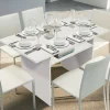 Consolle allungabile Dgalles, 120x70h75 cm,<Dmora Outlet