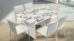 Consolle allungabile Dgalles, 120x70h75 cm,<Dmora Outlet