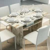 Consolle allungabile Dgalles, 120x70h75 cm, Vintage<Dmora Fashion