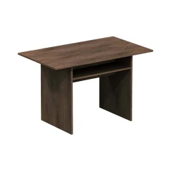 Consolle allungabile Dgalles, 120x70h75 cm, Rovere scuro<Dmora Store