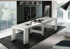Consolle allungabile Dguigo, cm 51/300x90h77,<Dmora New