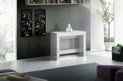 Consolle allungabile Dguigo, cm 51/300x90h77,<Dmora New
