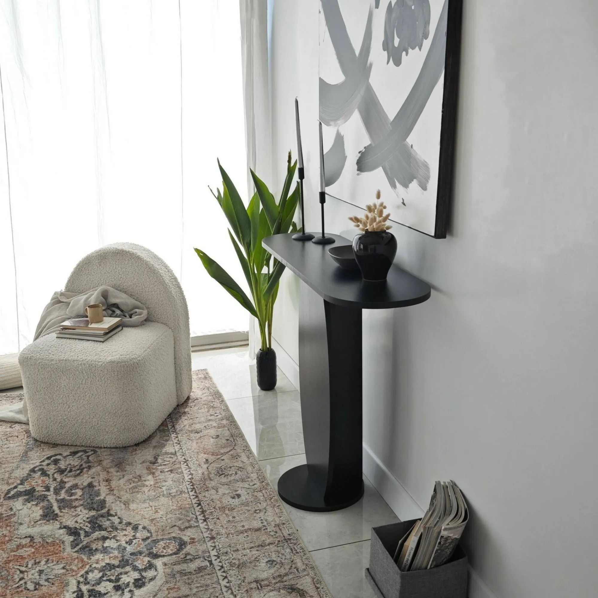Consolle Assuntina, 100x30h81 cm,<Dmora Outlet