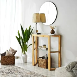 Consolle Barga, 85x31h85 cm,<Dmora Sale