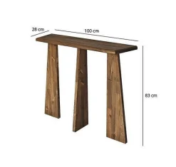 Consolle TomoeGozen, 100x28h83 cm,<Dmora Flash Sale