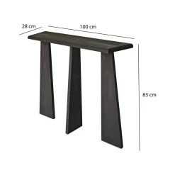 Consolle TomoeGozen, 100x28h83 cm,<Dmora Cheap