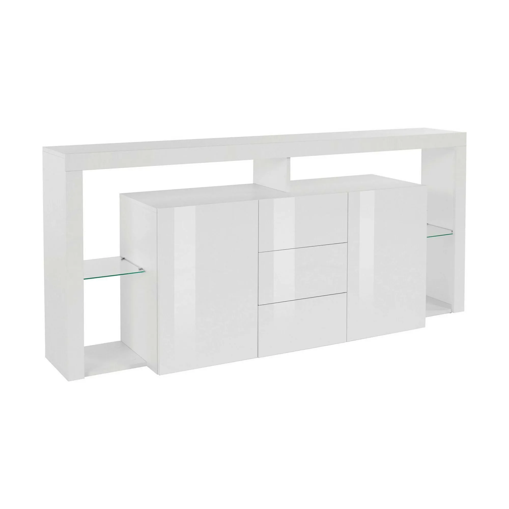 Credenza Aba, 180x40h80 cm, lucido<Dmora Best