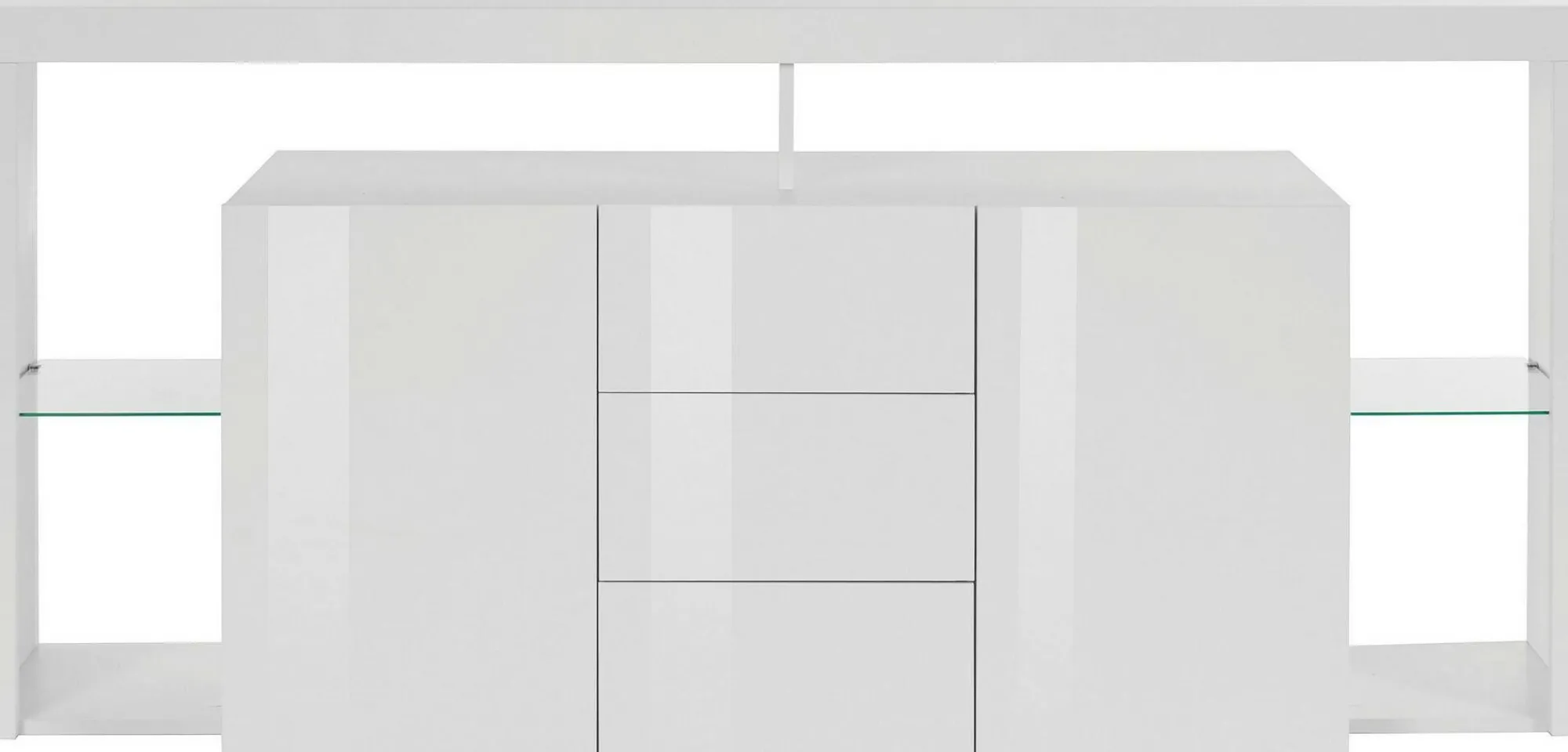 Credenza Aba, 180x40h80 cm, lucido<Dmora Best