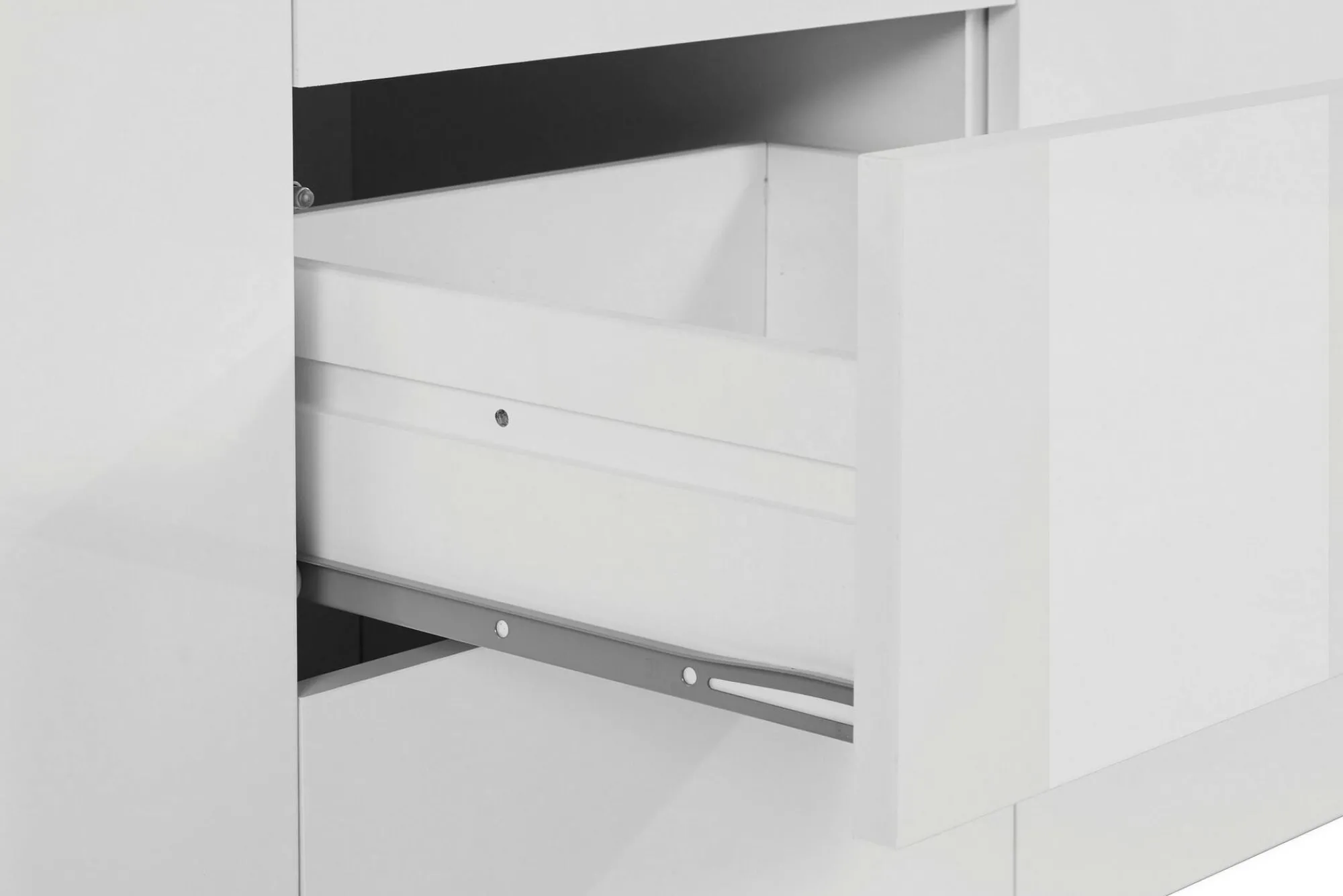 Credenza Aba, 180x40h80 cm, lucido<Dmora Best
