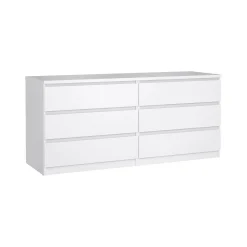 Credenza Abacadabra, 154x50 h70 cm, Bianco<Dmora Cheap
