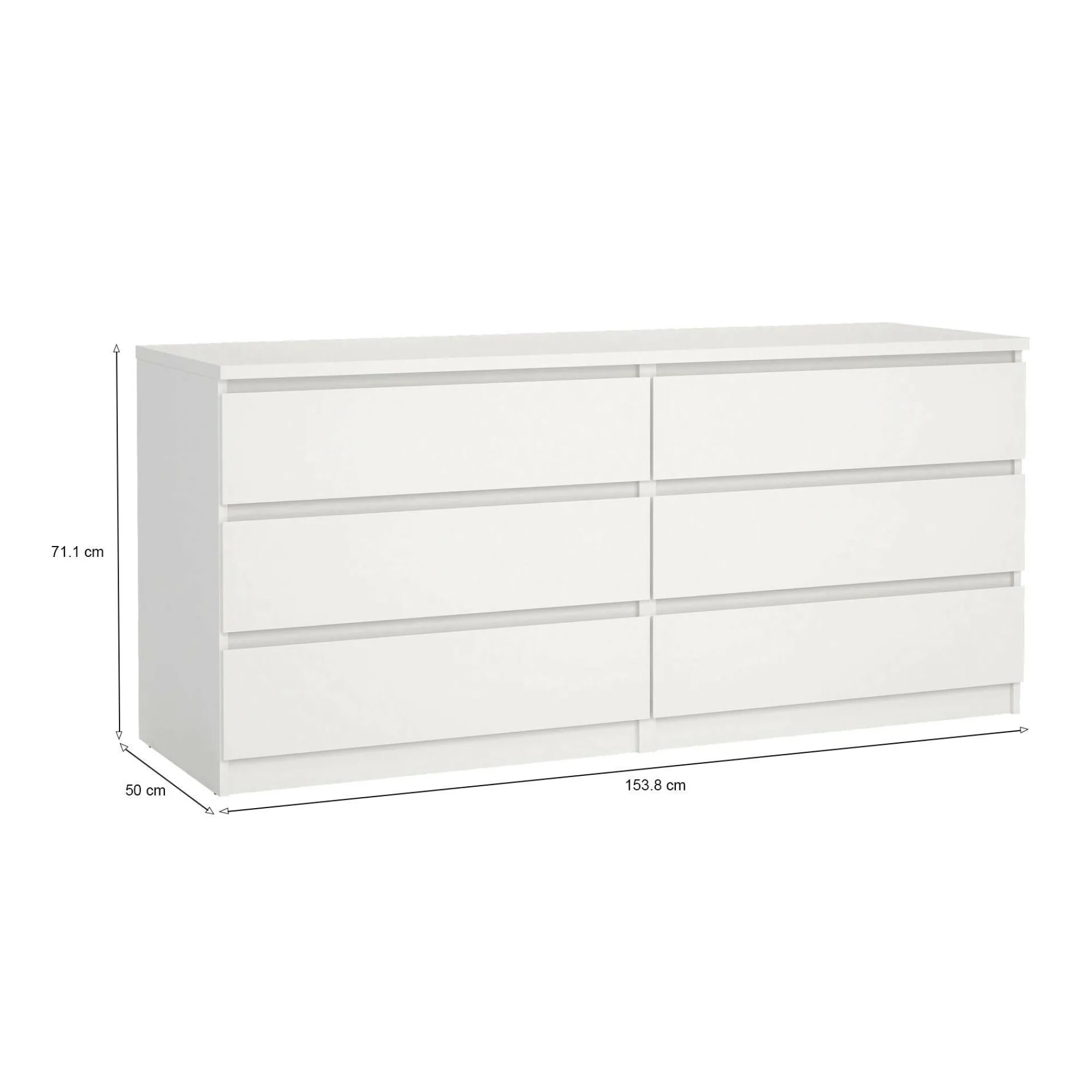 Credenza Abacadabra, 50x154 h70 cm,<Dmora Shop