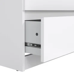 Credenza Abacadabra, 154x50 h70 cm, Bianco<Dmora Cheap