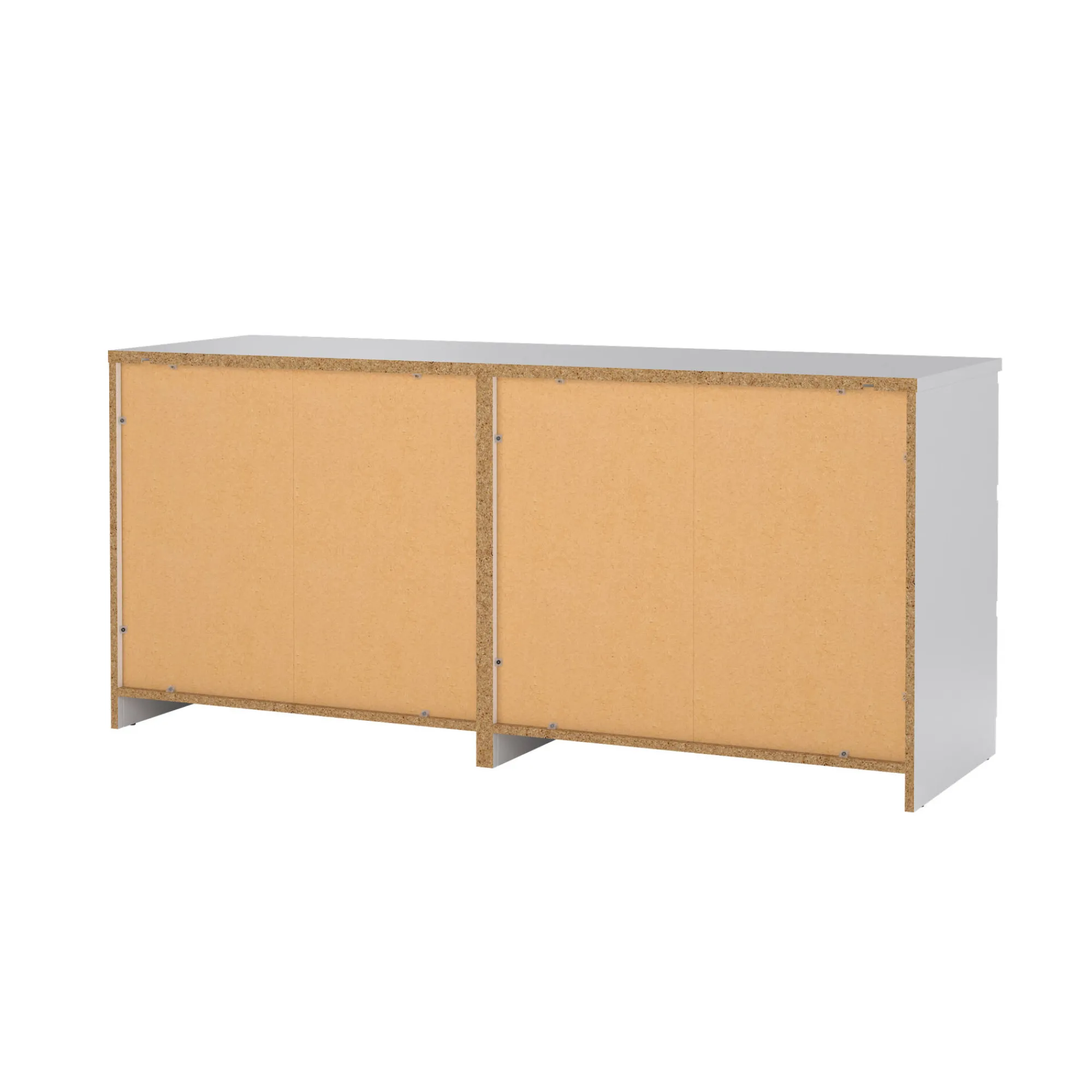 Credenza Abacadabra, 154x50 h70 cm, Bianco<Dmora Cheap