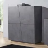 Credenza Abbabbau, cm 120x43h126,<Dmora Cheap
