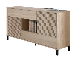 Credenza Abib, 151x41h80 cm,<Dmora Fashion