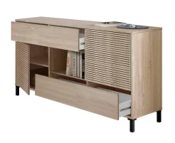 Credenza Abib, 151x41h80 cm,<Dmora Fashion