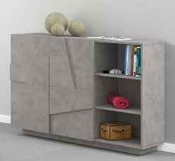Credenza Acab, cm 121x38h86,<Dmora Sale