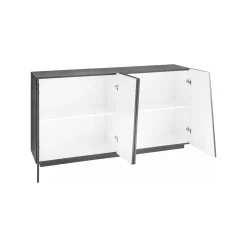 Credenza Ackhab, cm 159x43h86,<Dmora Online